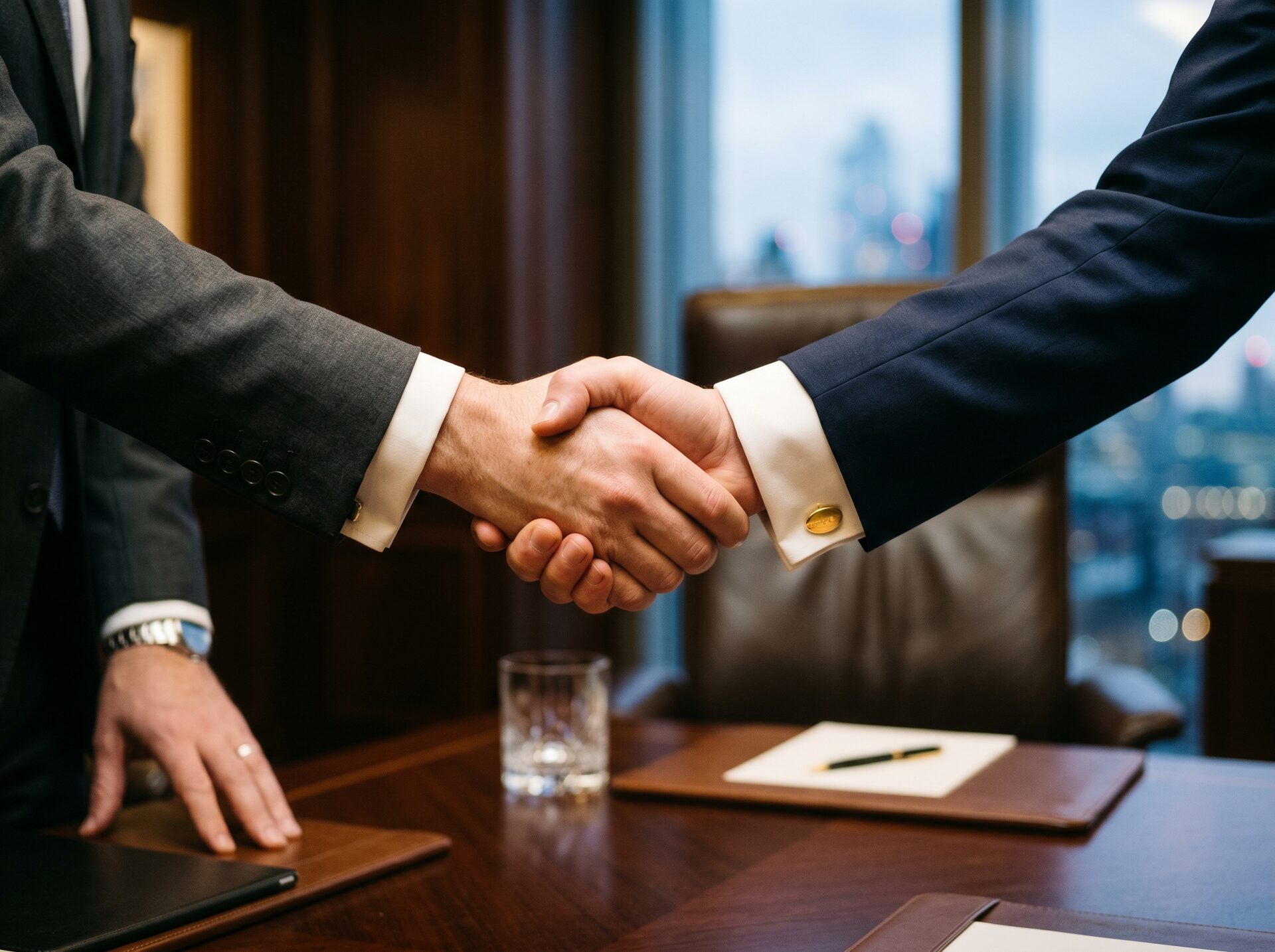 Institutional partnership — trust earned, not claimed